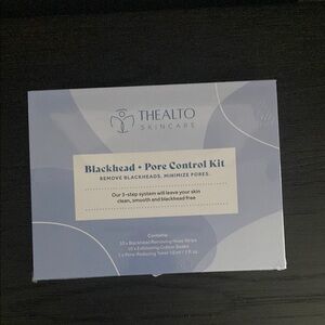 NIB Thealto Blackhead Pore Control Kit